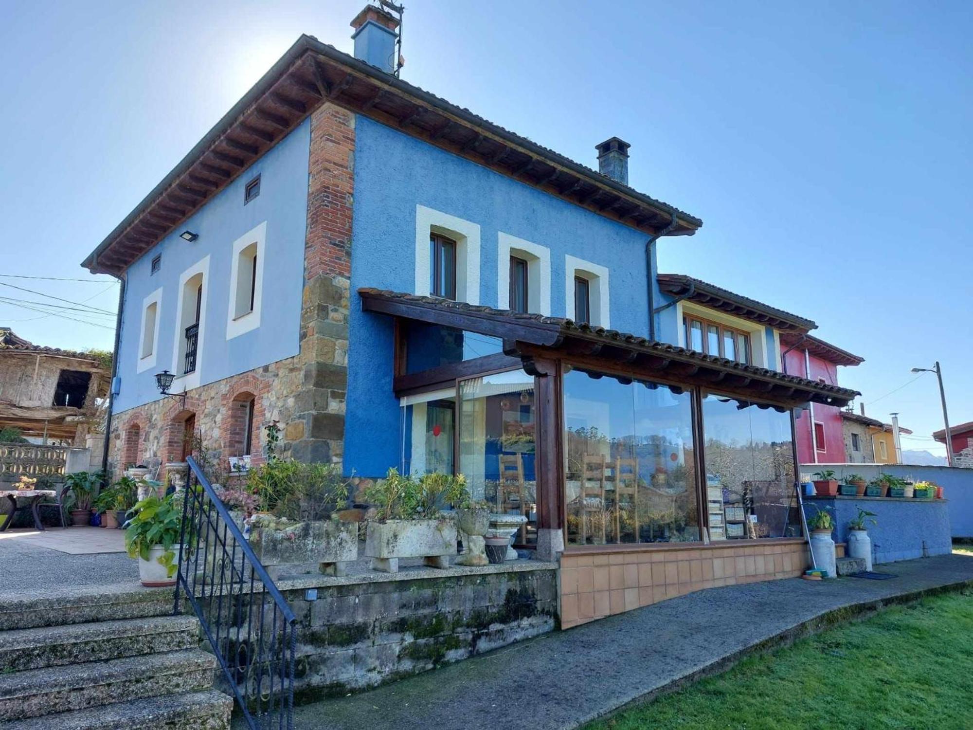فيلا Casa La Gueelina En Asturias أريونداس المظهر الخارجي الصورة